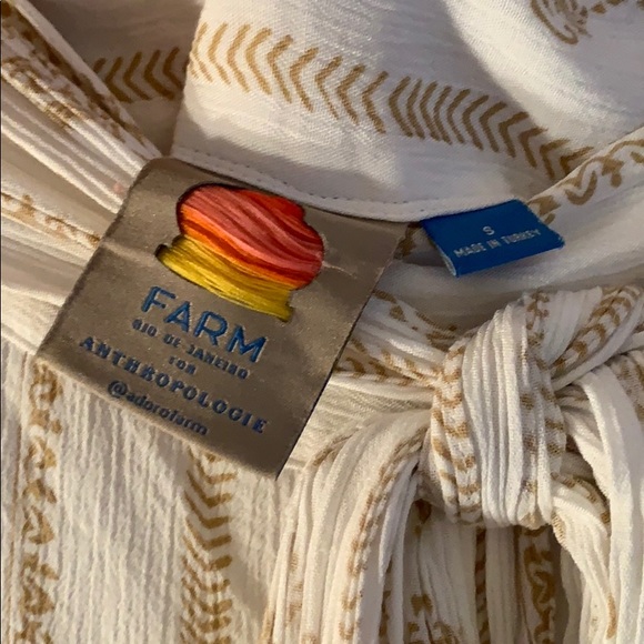 Anthropologie Farm Rio Everly Tie Front Pants - Picture 5 of 5